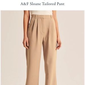 Abercrombie & Fitch Sloane Tailored Pant in Brown size 28 - BNWT